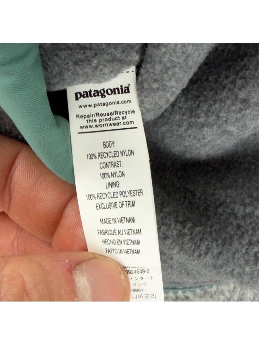 Patagonia Women's Vest Small Synchilla Reversible - Picture 6 of 15